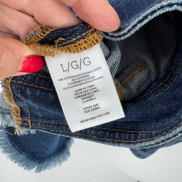 Cabi Dylan Belted Denim Jean Jacket Raw Hem Fitted Button Front Blue Size L - Picture 7 of 8